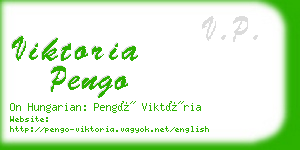 viktoria pengo business card